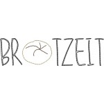 Stickdatei - Brot Liebe - Schiftzug Brotzeit